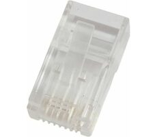 MicroConnect Stecker RJ-45 MP8P8C CAT6 klar 50 Stück