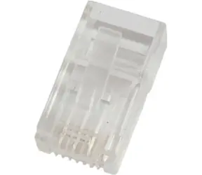 MicroConnect Stecker RJ-45 MP8P8C CAT6 klar 50 Stück