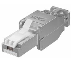 MicroConnect CAT6 Werkzeugloser RJ-45-Stecker silber