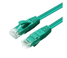 MicroConnect CAT5e U/UTP 20m grün / PVC