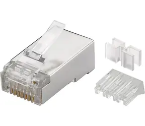 MicroConnect geschirmter RJ-45-Stecker MP8P8C, 50 Stück