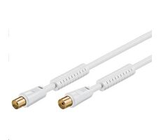 MicroConnect Koaxialkabel MF 75 Ohm 10m weiß 