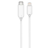 MicroConnect Datenkabel USB-C - Lightning 2m weiß