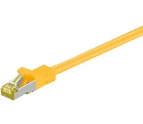 MicroConnect CAT7 S/FTP Patchkabel 10m gelb / LSZH