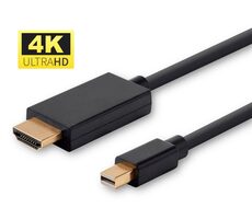 MicroConnect -Kabel Mini DisplayPort 1.2 (M) - HDMI (M) 1 m schwarz / 4K