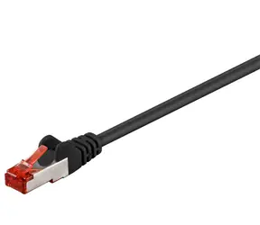MicroConnect CAT6 S/FTP 15m schwarz / LSZH