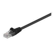 MicroConnect CAT5e U/UTP VALUEPACK 7m schwarz / PVC / 10 Stück