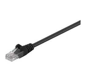 MicroConnect CAT5e U/UTP VALUEPACK 7m schwarz / PVC / 10 Stück