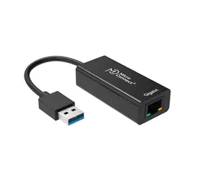 MicroConnect Adapter USB3.0 A (M) - RJ-45 (F) schwarz / 1000Mbit/s