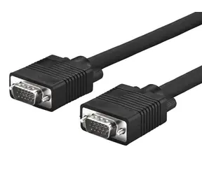 MicroConnect Kabel Full HD SVGA HD15 10m schwarz / Full HD (1920x1080) @ 60Hz