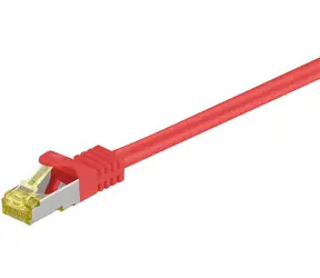 MicroConnect CAT7 S/FTP Patchkabel 15m rot / LSZH