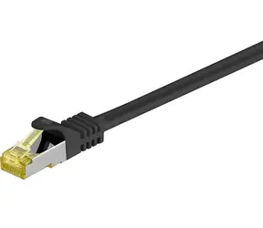 MicroConnect CAT7 S/FTP Patchkabel 7,5m schwarz / LSZH