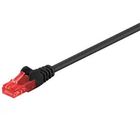 MicroConnect CAT6 U/UTP VALUEPACK 7m schwarz / PVC / 10 Stück 