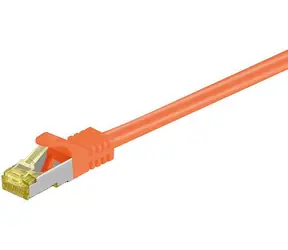 MicroConnect CAT7 S/FTP Patchkabel 10m orange / LSZH