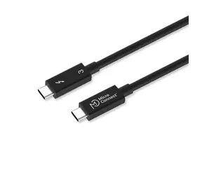 MicroConnect Kabel Thunderbolt 3 0,5m schwarz / 40Gbits/s