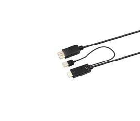MicroConnect -Kabel HDMI (M) - DisplayPort (M) 2 m schwarz 