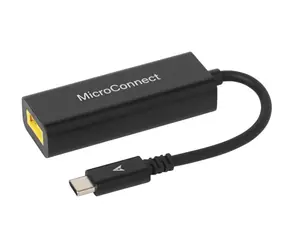 MicroConnect Adapter USB-C (M) - Square Lenovo (M) schwarz 