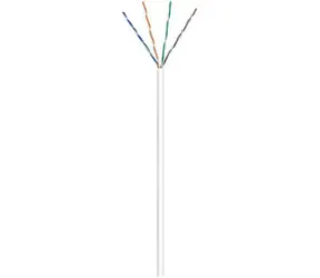 MicroConnect CAT6 U/UTP STRANDED 100m weiß / LSZH