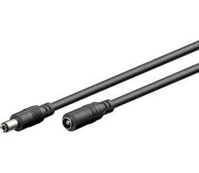 MicroConnect Stromkabel DC- DC MF 10m schwarz