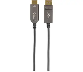 MicroConnect Premium Glasfaserkabel DisplayPort 1.4 (M) - HDMI 2.0 (M) 20m schwarz