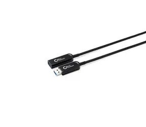 MicroConnect Premium Glasfaserkabel USB3.0 A (M) - USB3.0 A (F) 20m schwarz / 5000Mbit/s
