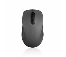 Modecom MC-WM10S schwarz-grau / kabellose optische Maus / 1600DPI / USB Nano 2 / 3 Tasten 