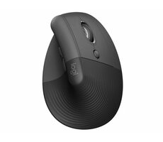 Logitech Lift (Business) schwarz / Ergonomische Maus / USB-Empfänger + Bluetooth / nur für Rechtshänder