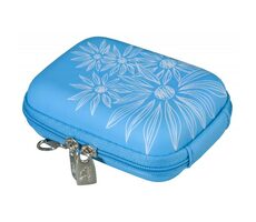 Riva Case 7023 Flowers türkis / Kameratasche 