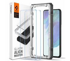 Spigen AlignMaster Schutzglas für Samsung Galaxy S21 FE 5G 2 Stk