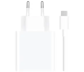 XIAOMI MDY Typ-A Ladegerät 67W weiß / 1x USB-A / USB-C Kabel (1m)