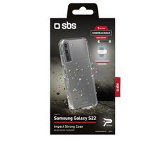 SBS Impact Hülle für Samsung Galaxy S22 transparent