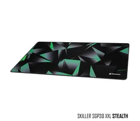 Sharkoon SKILLER SGP30 STEALTH schwarz / Mauspad / XXL groß / rutschfest 