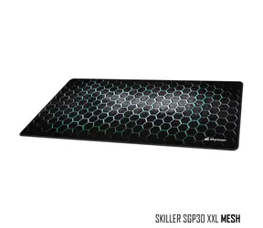 Sharkoon SKILLER SGP30 MESH schwarz / Mauspad / XXL groß / rutschfest 