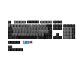 Sharkoon SKILLER SAC20 schwarz / Schlüsselhüllen / 114 Stück / US