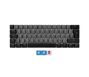 Sharkoon SKILLER SAC20 S4 schwarz / Schlüsselhüllen / 62 Stück / für SKILLER SGK50 S4 / US