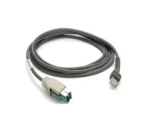 ZEBRA -Anschluss abgeschirmtes USB-Kabel mit Stromversorgung rev. B