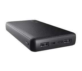 Trust Primo schwarz / Powerbank / 20000 mAh / Micro-USB / USB-C / 2x USB-A