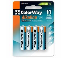 Colorway Alkalibatterie AA 4 Stück / 1,5 V / Blister 