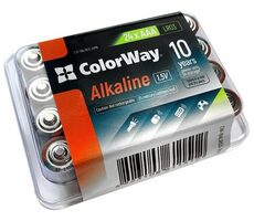 Colorway Alkalibatterie AAA 24 Stück / 1,5 V / Kunststoffbox