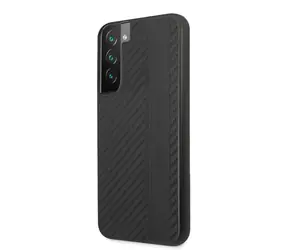 AMG PU Carbon Effect Backcover für Samsung Galaxy S22+ schwarz