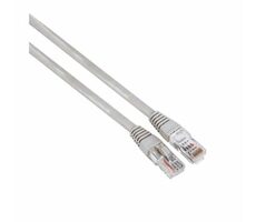 HAMA 200913 Netzwerk-Patchkabel Cat5e U|UTP 15 m grau / unverpackt 