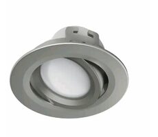HAMA 176578 SMART WiFi Spotleuchte silber / 1500 lm / 2700-6500K / rund / Durchmesser 9cm / dimmbar