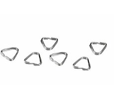 HAMA 27902 Spaltringe Dreieck für Gurte und Schlaufen / 6-tlg 