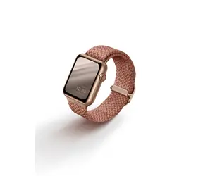 UNIQ Aspen geflochtenes Armband für Apple Watch 40 und 38 mm - GRAPEFRUIT PINK