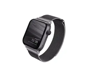 UNIQ Dante Mesh Steel-Armband für Apple Watch 40 und 38 mm - Graphite