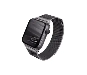 UNIQ Dante Mesh Steel-Armband für Apple Watch 44 und 42 mm - Graphite