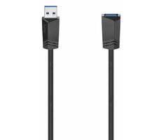 HAMA 200628 USB 3.1 Verlängerungskabel 1,5 m Schwarz