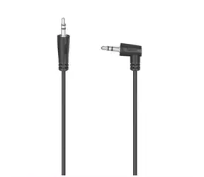 HAMA 205285 Audiokabel Klinke - Klinke 90 st. 0,5 m schwarz 