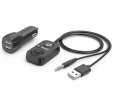 HAMA 14167 Bluetooth-Freisprecheinrichtung mit Aux-In Schwarz / USB-Stromversorgung