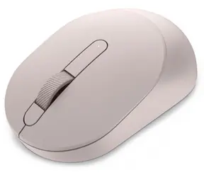 DELL MS3320W rosa / Kabellose optische Maus / 1600dpi / 3 Tasten / 2,4GHz / Bluetooth / 1x AA Batterie